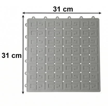 Bathroom Anti Skid Mat  Non Slip 30x30cm For Safe Wet Areas